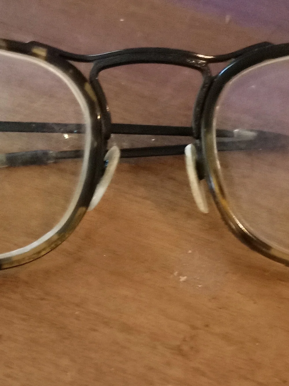 Denmark's Pro-Design Men's Aviator Eye Glasses Tortoise Shell Look.